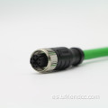 IP67 Cable de cámara industrial IP67 impermeable M12 4/8PIN